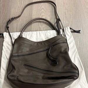 Marc by Marc Jacob’s dark grey Leather Shoulder Bag